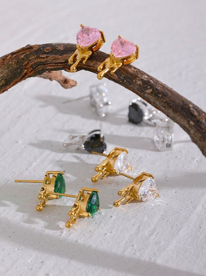 Bleeding Heart Earrings - Stella Sage