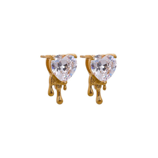 Bleeding Heart Earrings - Stella Sage