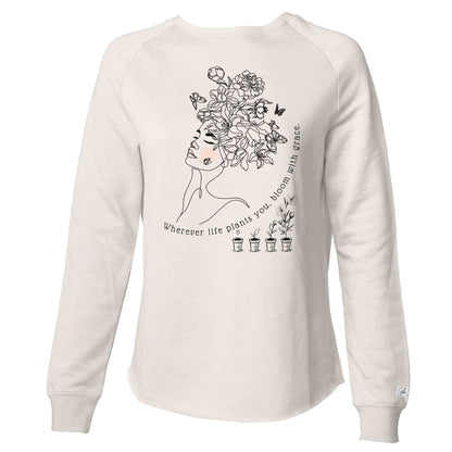 Bloom with Grace Lightweight Sweatshirt - Stella Sage