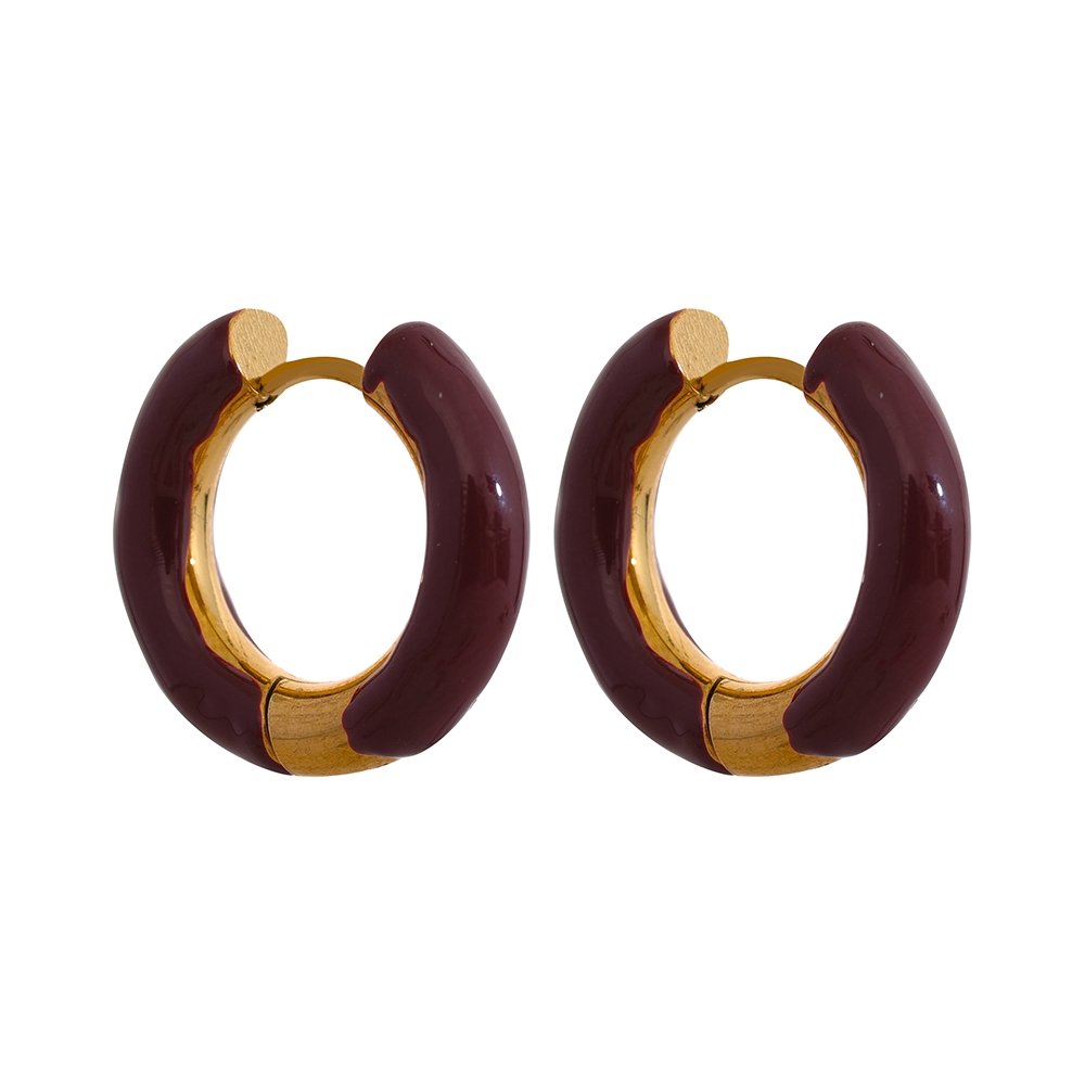 Color Pop Hoop Earrings - Stella Sage