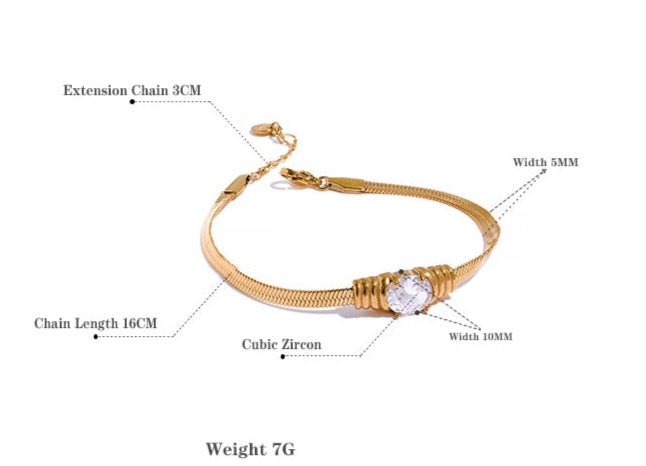 Diamond Eye Bracelet - Stella Sage
