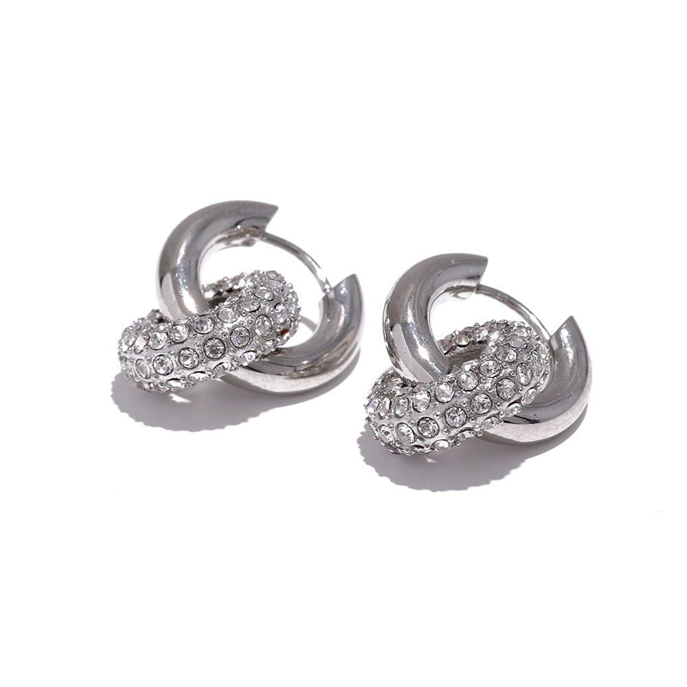 Double Hoop Earrings - Stella Sage