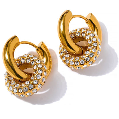 Double Hoop Earrings - Stella Sage