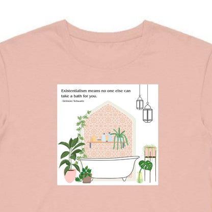 Existentialism Crop Tee - Stella Sage