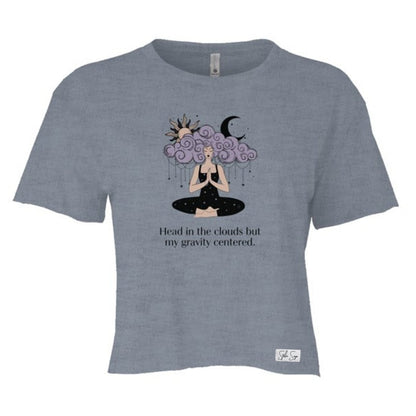 Head in the Clouds Cali Cropped Tee - Stella Sage