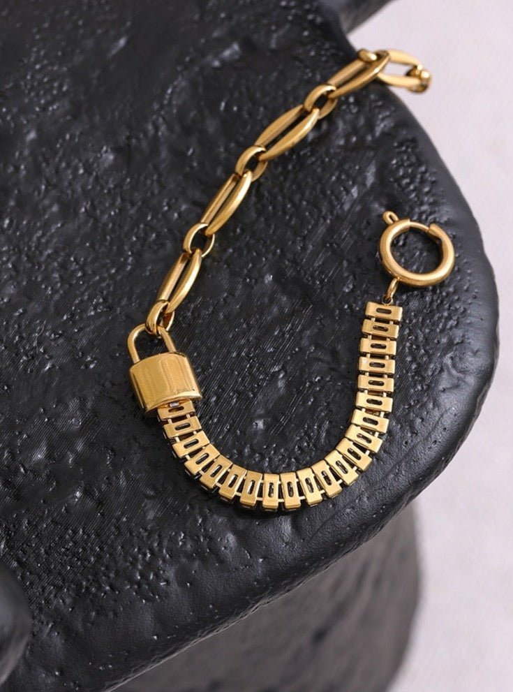 Locked to my Other Half Bracelet - Stella Sage