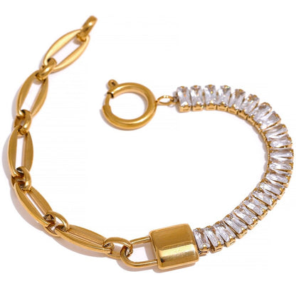 Locked to my Other Half Bracelet - Stella Sage