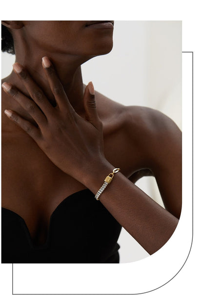 Locked to my Other Half Bracelet - Stella Sage