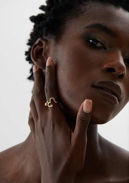 Om Shanti Om Ring - Stella Sage
