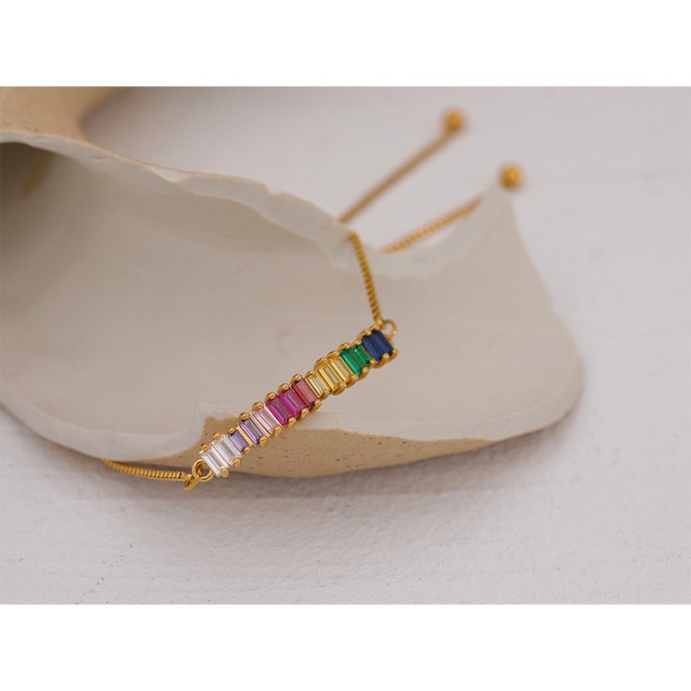 Pretty Prism Slider Bracelet - Stella Sage