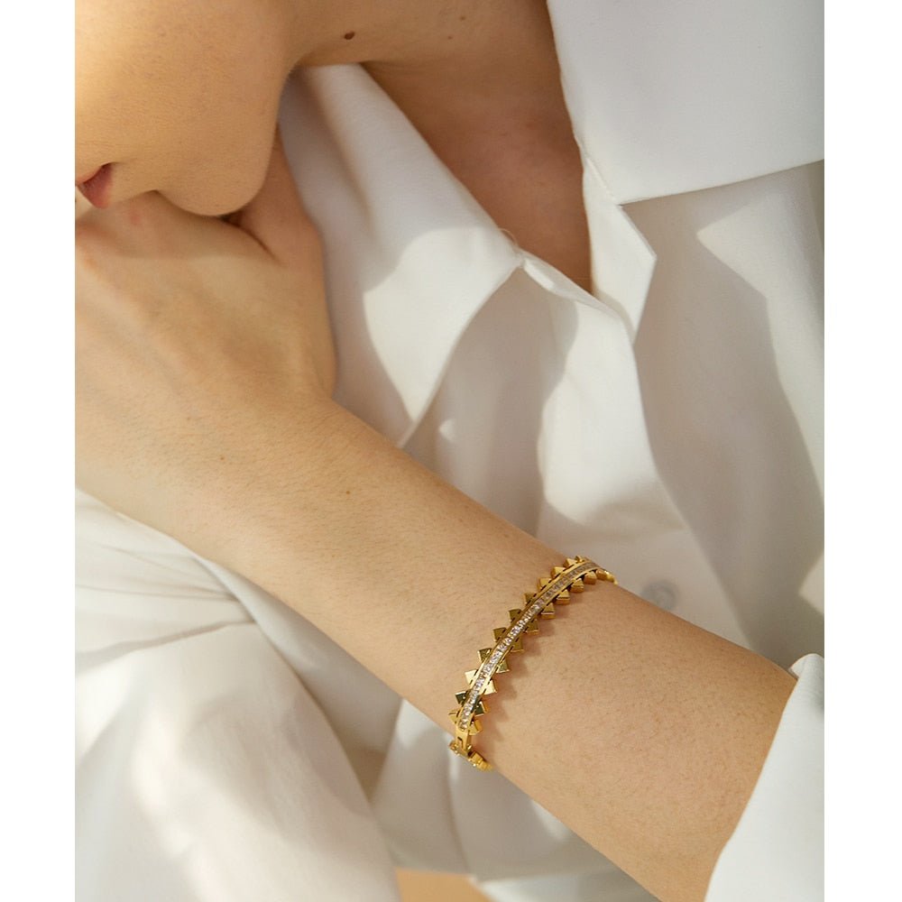 Queen of Spades Bangle - Stella Sage