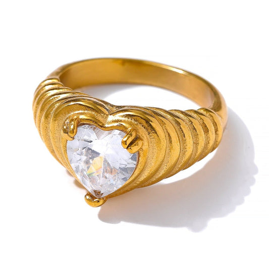 Ripple of the Heart Ring - Stella Sage
