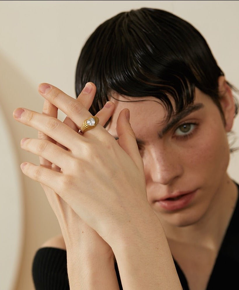 Ripple of the Heart Ring - Stella Sage
