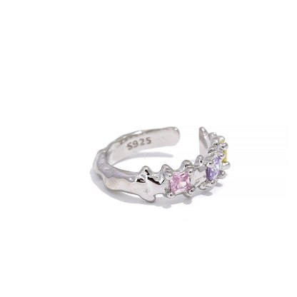 Sterling Star Dust Cartilage Cuff - Stella Sage