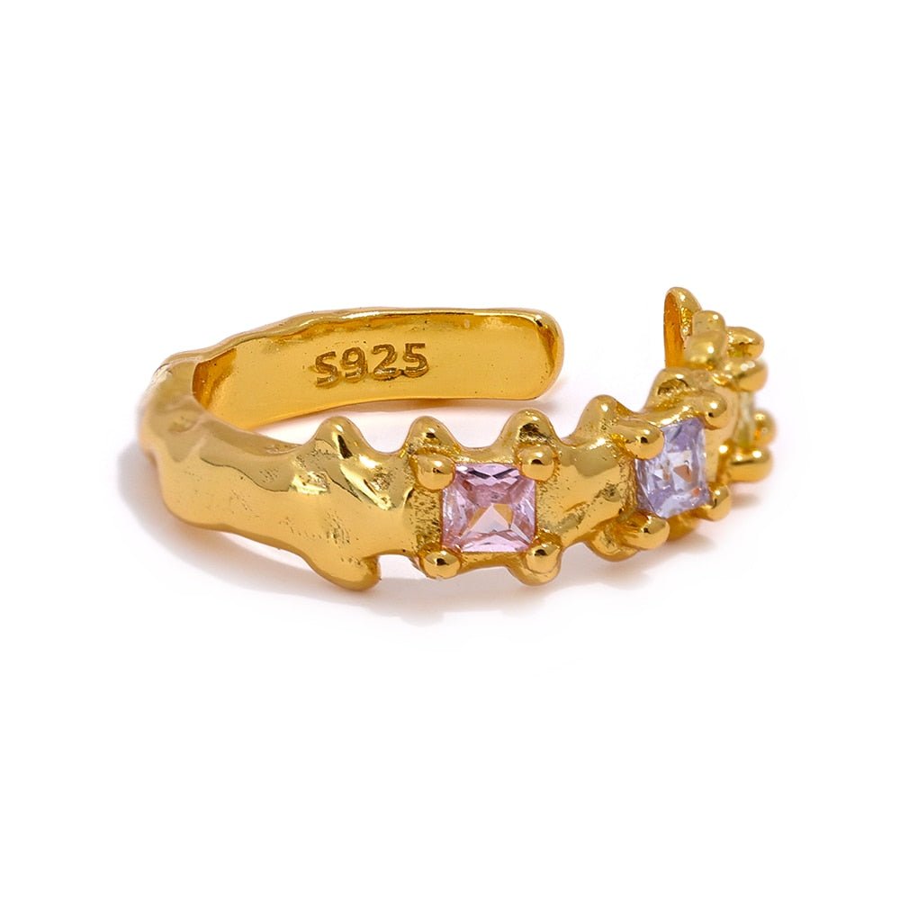 Sterling Star Dust Cartilage Cuff - Stella Sage