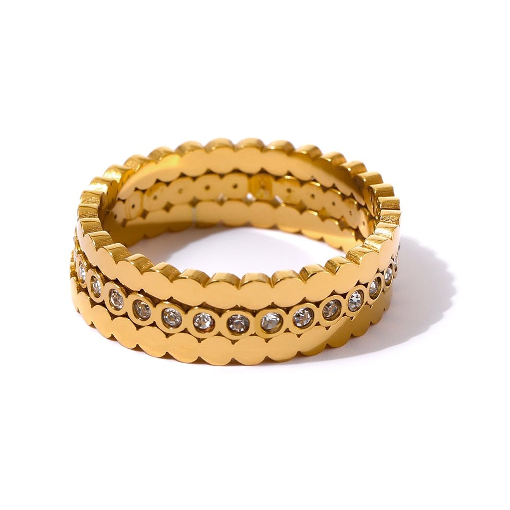 Triple Conjunction Ring Set